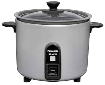 パナソニック 炊飯器 1.5合 1人用炊飯器 自動調理鍋 SR-MC03-W pc-akindo_sr-mc03-w
